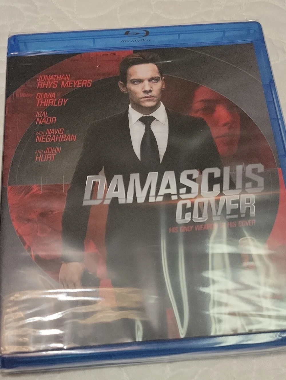 Damascus Cover Blu-ray Disc - Red & Black Cover